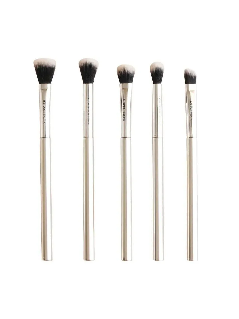 F.A.R.A.H Silver Makeup Eye Perfection Brush Set